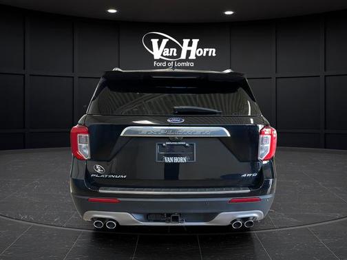 Agate Black Metallic 2023 Ford Explorer Platinum