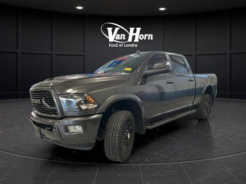 Granite Crystal Metallic Clearcoat 2018 RAM 2500 Big Horn Crew Cab 4x4 6'4' Box