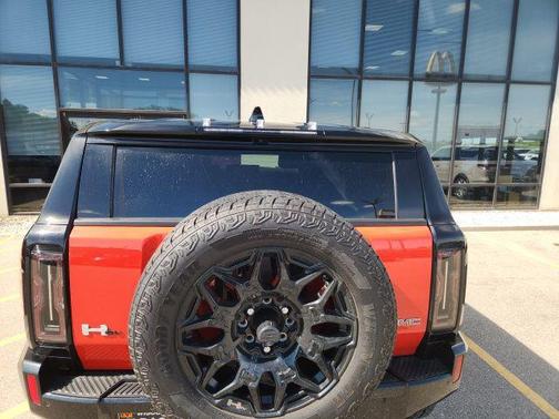 Red 2025 GMC HUMMER EV SUV 2X