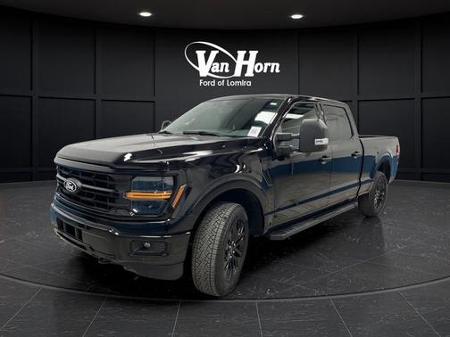 Agate Black Metallic 2025 Ford F-150 XLT