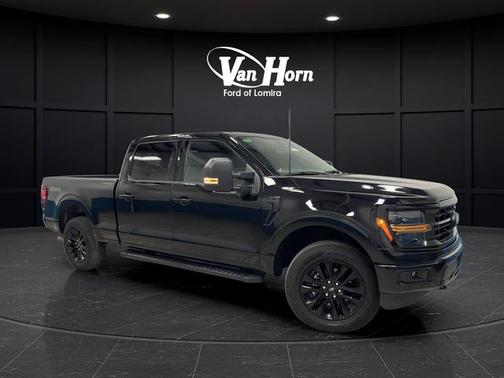 Agate Black Metallic 2025 Ford F-150 XLT
