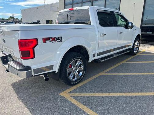 White Metallic 2020 Ford F-150 Lariat