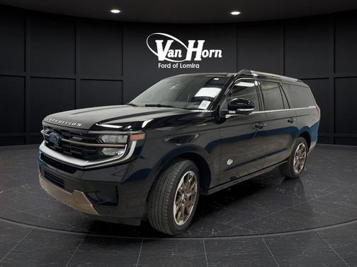 Agate Black Metallic 2025 Ford Expedition Max King Ranch