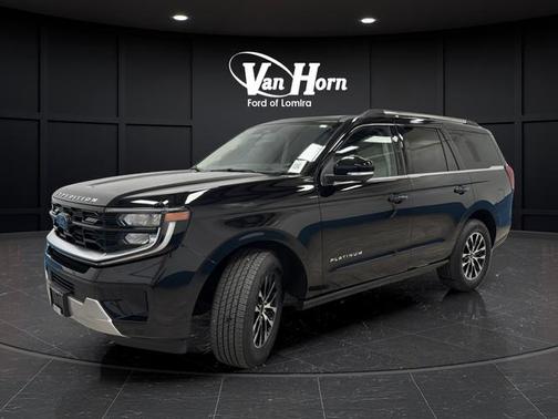 Agate Black Metallic 2025 Ford Expedition Platinum