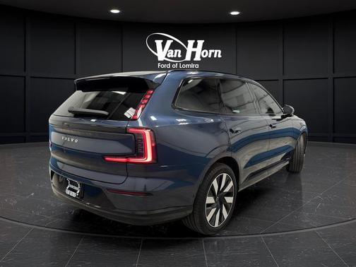 Denim Blue Metallic 2025 Volvo EX90 Ultra, Twin Motor Performance, Fully electric, 7 Seats