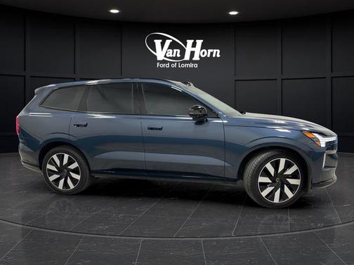 Denim Blue Metallic 2025 Volvo EX90 Ultra, Twin Motor Performance, Fully electric, 7 Seats