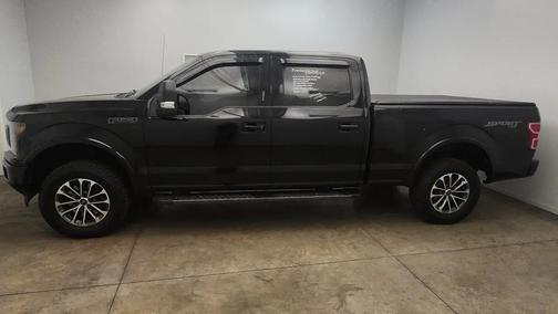 Shadow Black 2018 Ford F-150 XLT