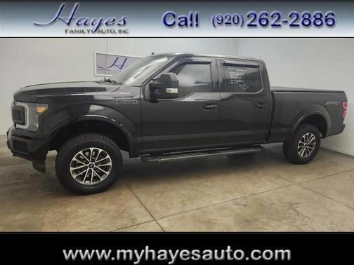 Shadow Black 2018 Ford F-150 XLT