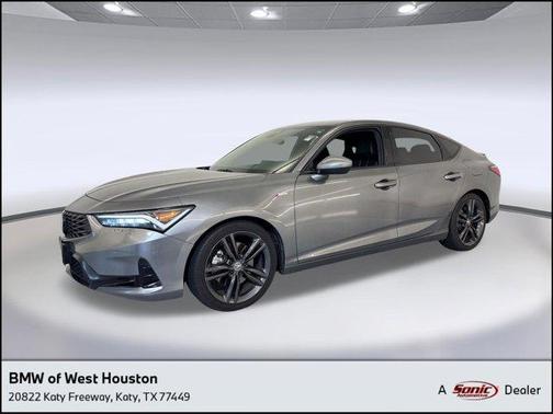 Gray 2024 Acura Integra w/A-Spec Package