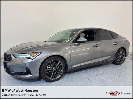 Gray 2024 Acura Integra w/A-Spec Package