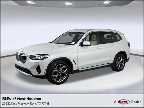 Mineral White Metallic 2023 BMW X3 sDrive30i