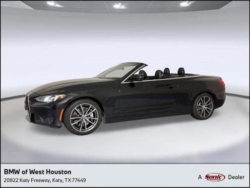 Black 2025 BMW 430 i