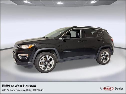 Diamond Black 2019 Jeep Compass Limited
