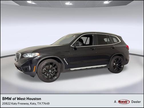Black Sapphire Metallic 2023 BMW X3 sDrive30i