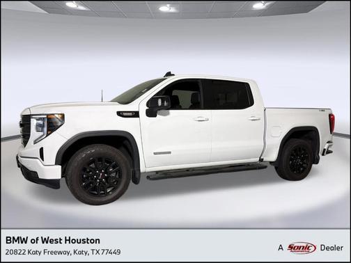 Summit White 2024 GMC Sierra 1500 Elevation
