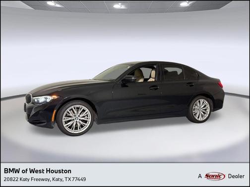 Black 2023 BMW 330 i