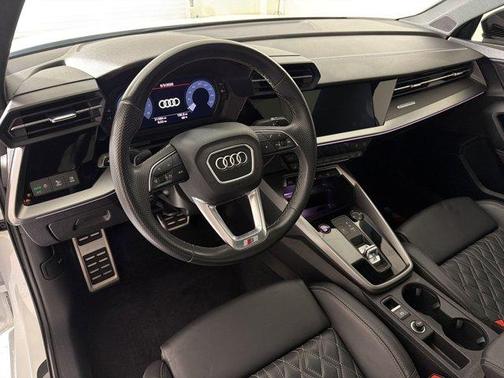 Glacier White Metallic 2024 Audi S3 2.0T quattro Premium