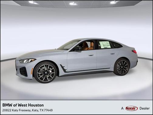Gray Metallic 2026 BMW i4 Gran Coupe xDrive40