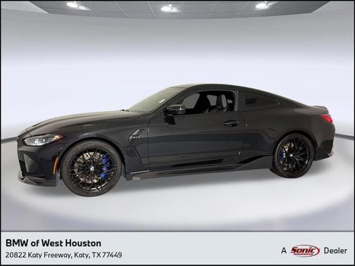 Black Sapphire Metallic 2024 BMW M4 Competition xDrive