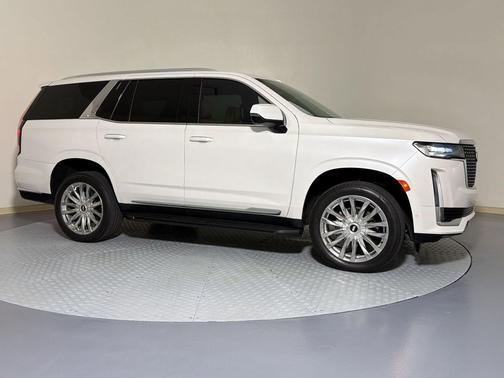 Crystal White Tri-Coat 2023 Cadillac Escalade Premium Luxury