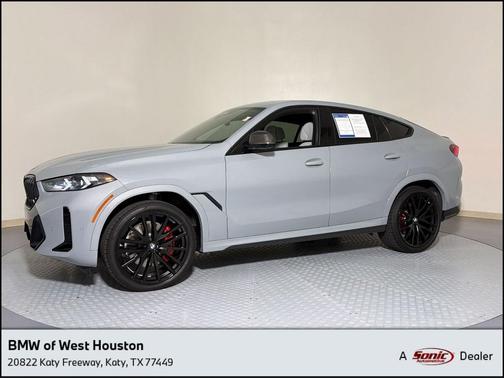 Gray Metallic 2026 BMW X6 xDrive40i