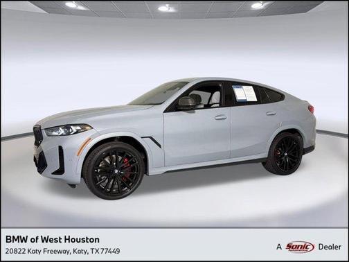 Gray Metallic 2026 BMW X6 xDrive40i