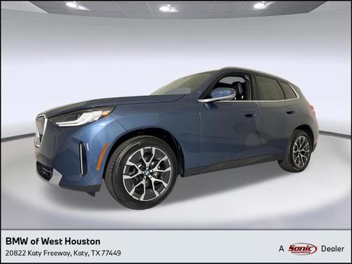 Arctic Race Blue Metallic 2026 BMW X3 30 xDrive