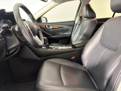 Pure White 2019 INFINITI Q50 3.0t LUXE