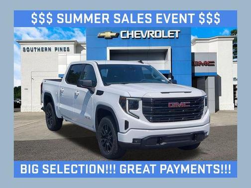 Summit White 2026 GMC Sierra 1500 Elevation