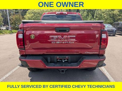 Volcanic Red 2025 GMC Canyon Denali