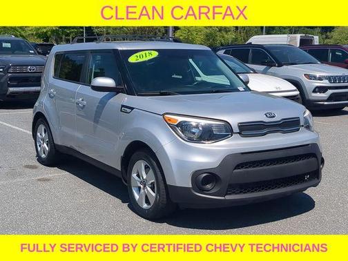 Bright Silver 2018 Kia Soul Base