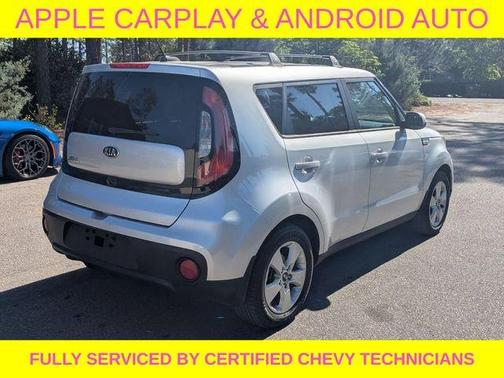 Bright Silver 2018 Kia Soul Base
