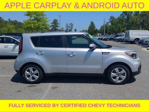 Bright Silver 2018 Kia Soul Base