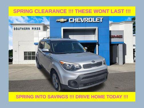 Bright Silver 2018 Kia Soul Base