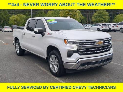 Iridescent Pearl Tricoat 2022 Chevrolet Silverado 1500 LTZ