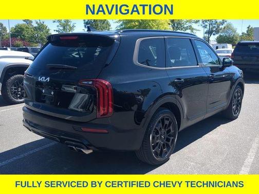 Ebony Black 2022 Kia Telluride EX