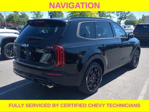 Ebony Black 2022 Kia Telluride EX