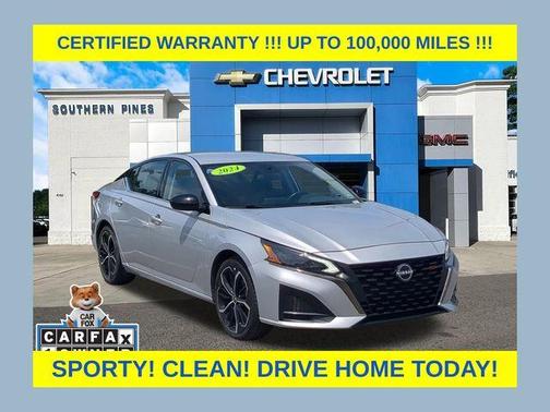 Brilliant Silver Metallic 2024 Nissan Altima 2.5 SR