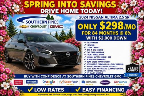 Brilliant Silver Metallic 2024 Nissan Altima 2.5 SR