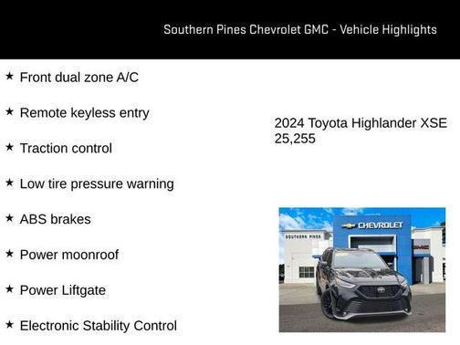 2024 Toyota Highlander XSE