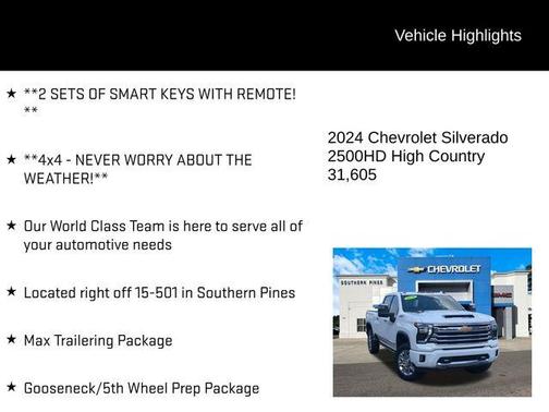 2024 Chevrolet Silverado 2500 High Country