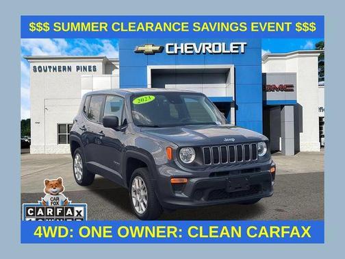 Graphite Gray 2023 Jeep Renegade Latitude