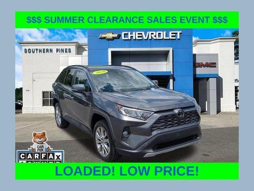 Magnetic Gray Metallic 2020 Toyota RAV4 Limited