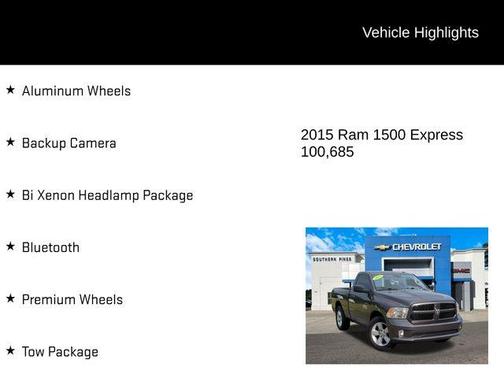 2015 RAM 1500 Tradesman/Express