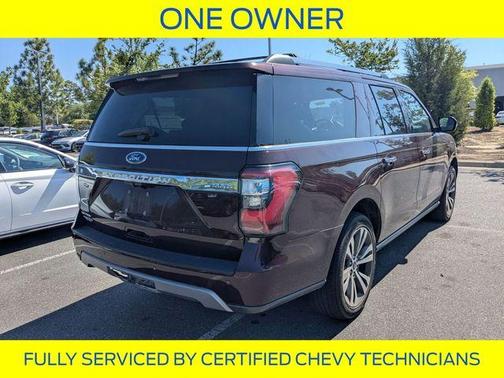 Burgundy 2021 Ford Expedition Max Limited