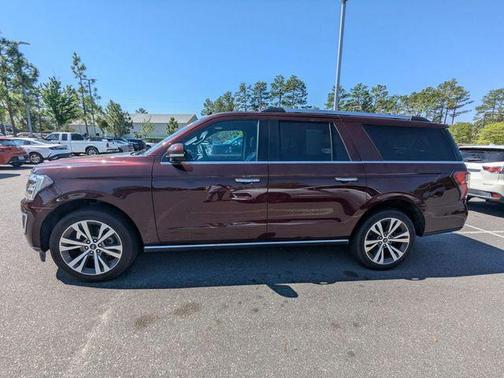 Burgundy 2021 Ford Expedition Max Limited