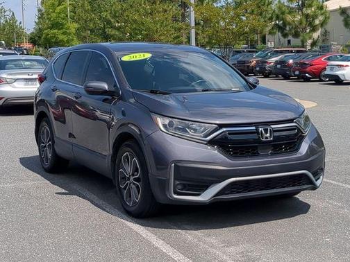 Gray 2021 Honda CR-V EX-L