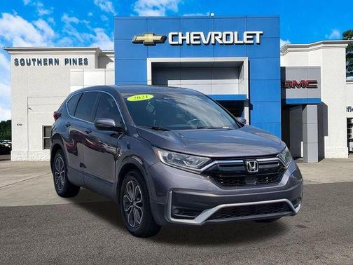 Gray 2021 Honda CR-V EX-L