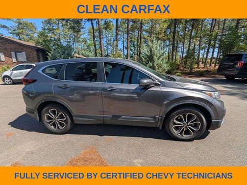 Gray 2021 Honda CR-V EX-L