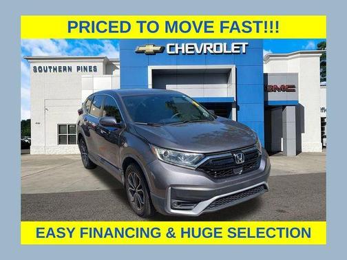 Gray 2021 Honda CR-V EX-L